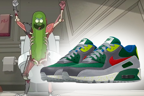 air max 90 pickle rick