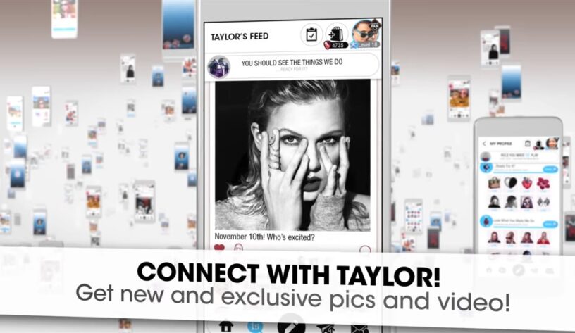 Taylor Swift mobil uygulama çıkardı