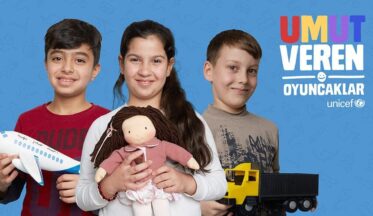 UNICEF, mülteci çocukları geride bıraktıkları oyuncaklara kavuşturuyor