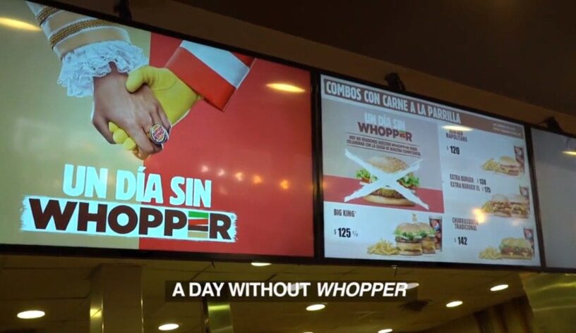 Burger King’den en büyük rakibi McDonald’s’a destek geldi
