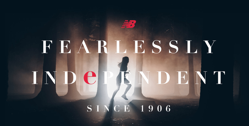 New Balance yeni reklamı 'Fearlessley Independent'