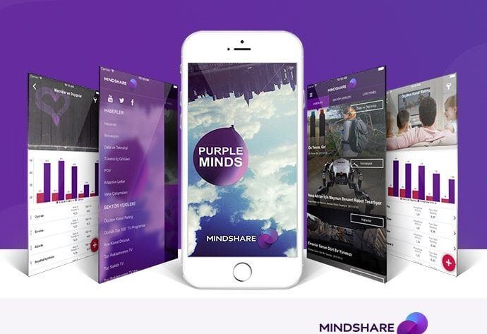Mindshare’in sektörel mobil uygulaması PurpleMinds çıktı