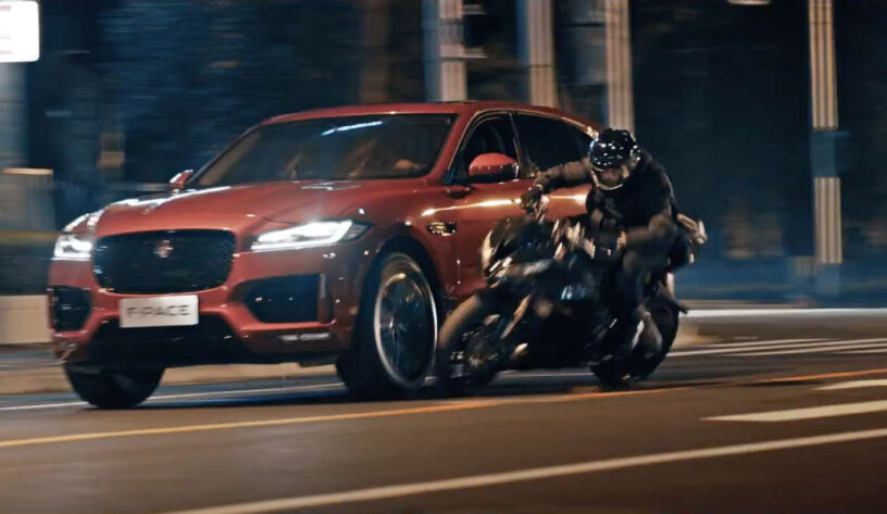 Jaguar reklamında aksiyon asla durmuyor 2