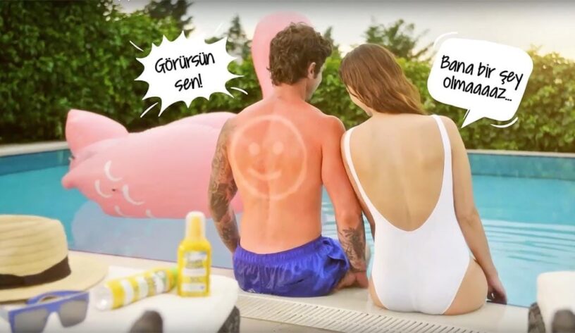 Larissa ve Burak SunOzon'un reklamında