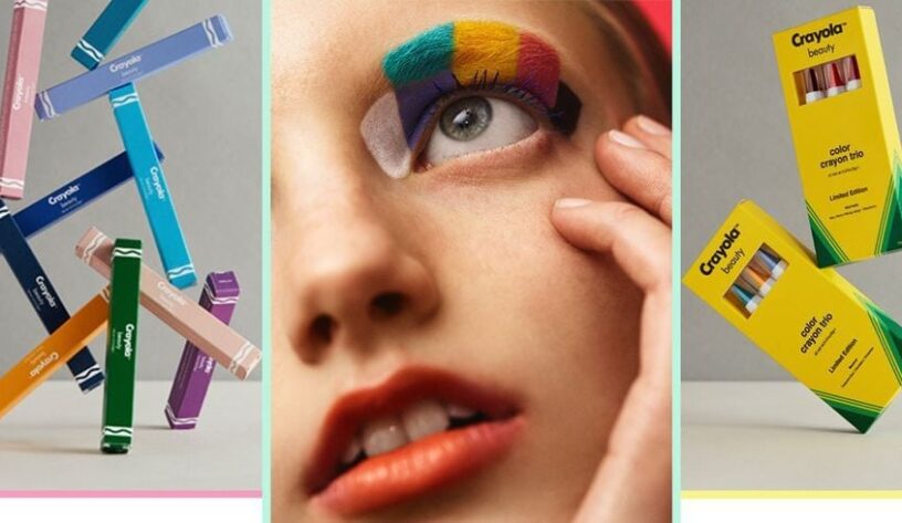 ASOS ve Crayola iş birliğinden yaratıcı kozmetik serisi
