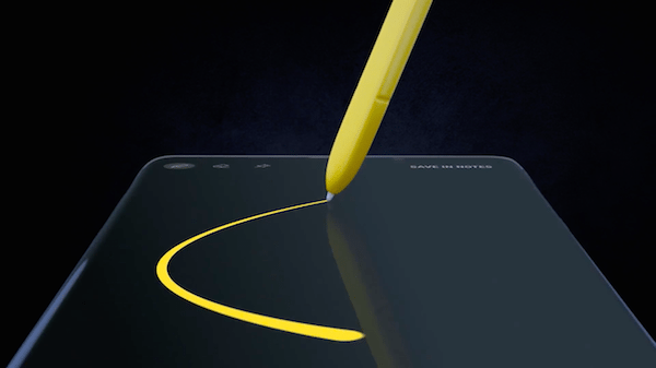 Samsung yanlışlıkla Galaxy Note 9 reklamını yükledi