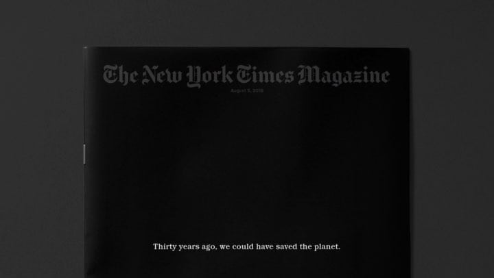New York Times iklim değişikliği