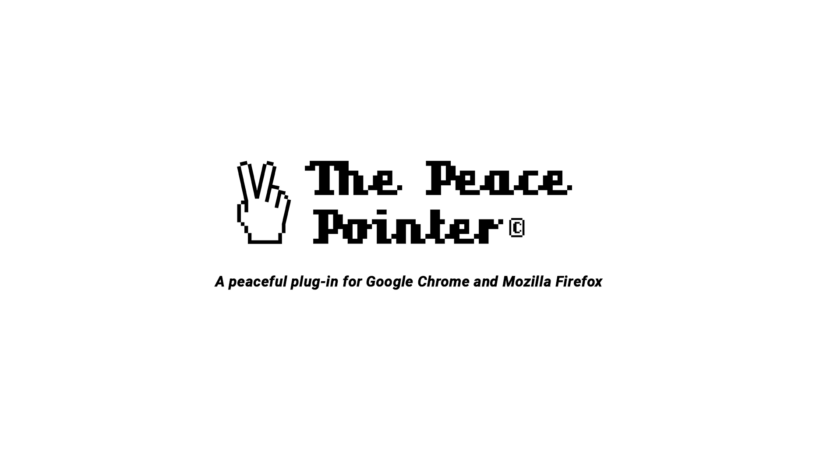 The Peace Pointer paylaşım yaparken bir daha düşündürüyor