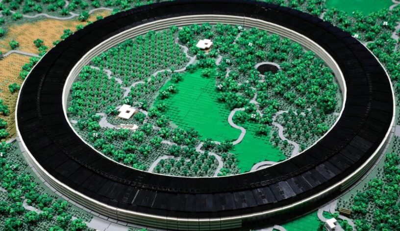 Mini Apple Park yapımında Lego kullanıldı