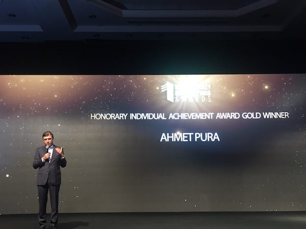 Ahmet Pura’ya MMA’den Onursal Kişisel Başarı Ödülü