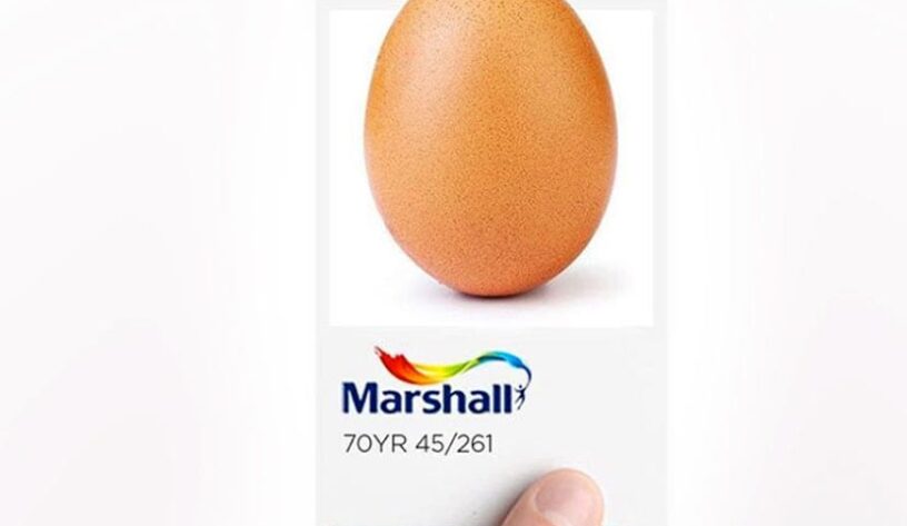 Marshall'dan beğeni rekoru kıran yumurtaya farklı yorum katıyor