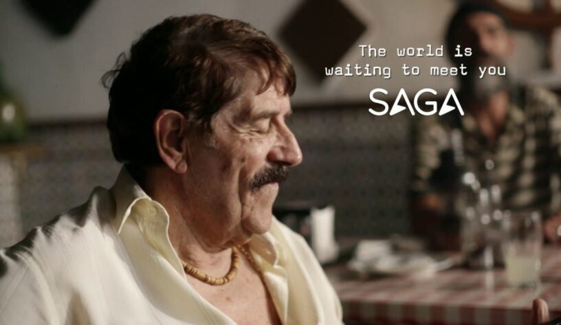 Saga yeni reklam filmleri ile dünya seninle tanışmayı bekliyor diyor