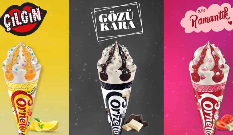 Cornetto aşkı nasıl yaşadığını sorguluyor-campaigntr