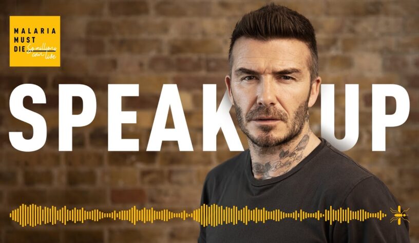 David Beckham Malaria için çağrıda bulunuyor-campaigntr