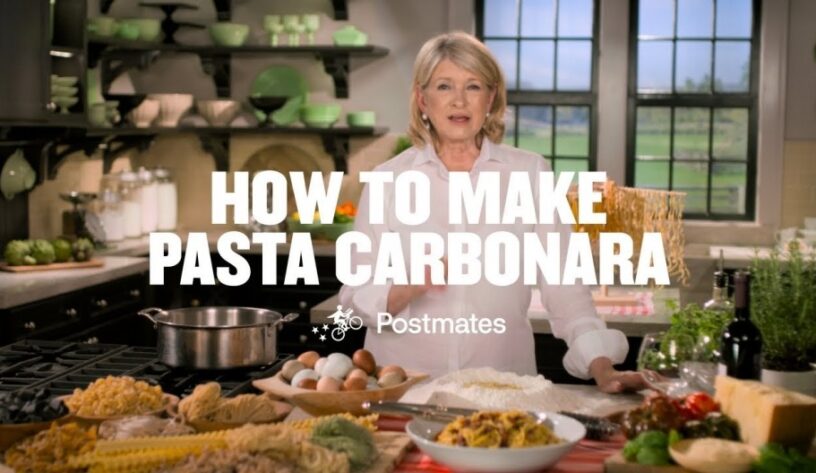 Martha Stewart tavsiyesi: "Postmate It"- Campaign tr