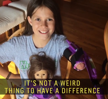 'Glitter Girl' çocuklara yardım ediyor-campaigntr