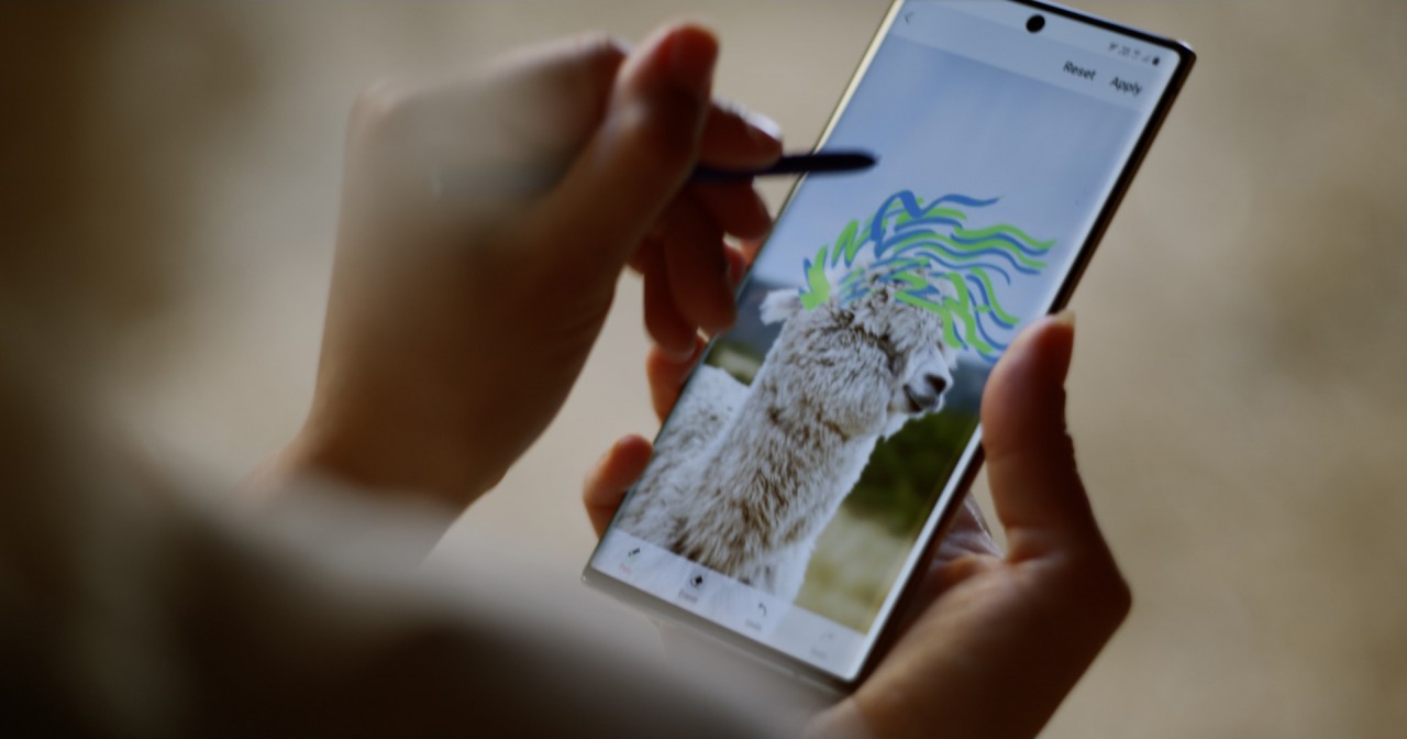 Samsung Galaxy Note 10'u alpaka ile tanıtıyor-campaigntr