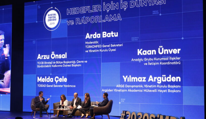 Sosyal Fayda Zirvesi 2019: Yılmaz Argüden, Arzu Önsal, Kaan Ünver ve Melda Cele