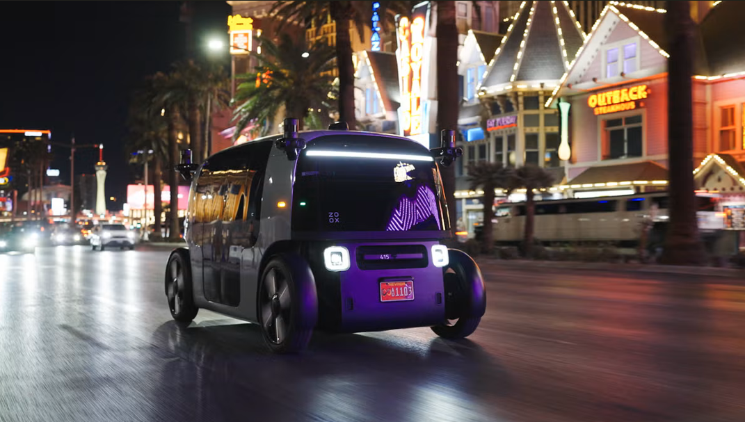 Zoox’tan Las Vegas’ta Otonom Robotaksi Hizmeti