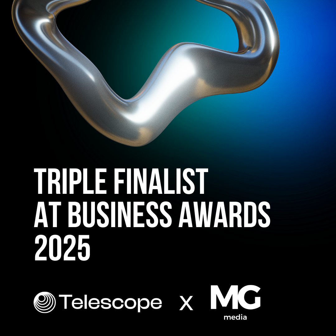MG Media & Telescope AI, Business Awards 2025’te üç kategoride finalist