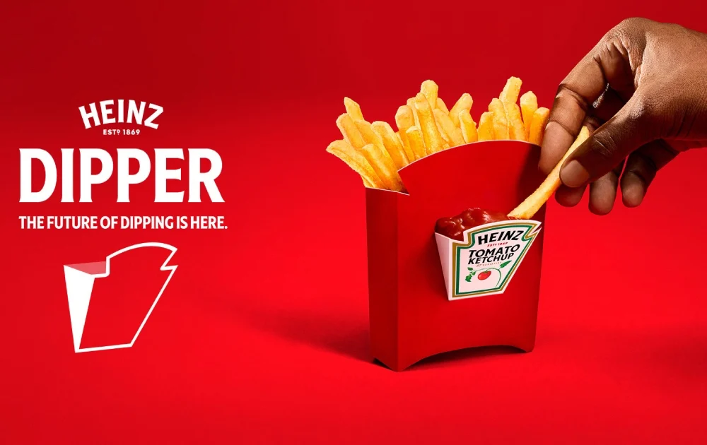 Heinz, sos bölmeli “Dipper” patates kutusunu tanıttı