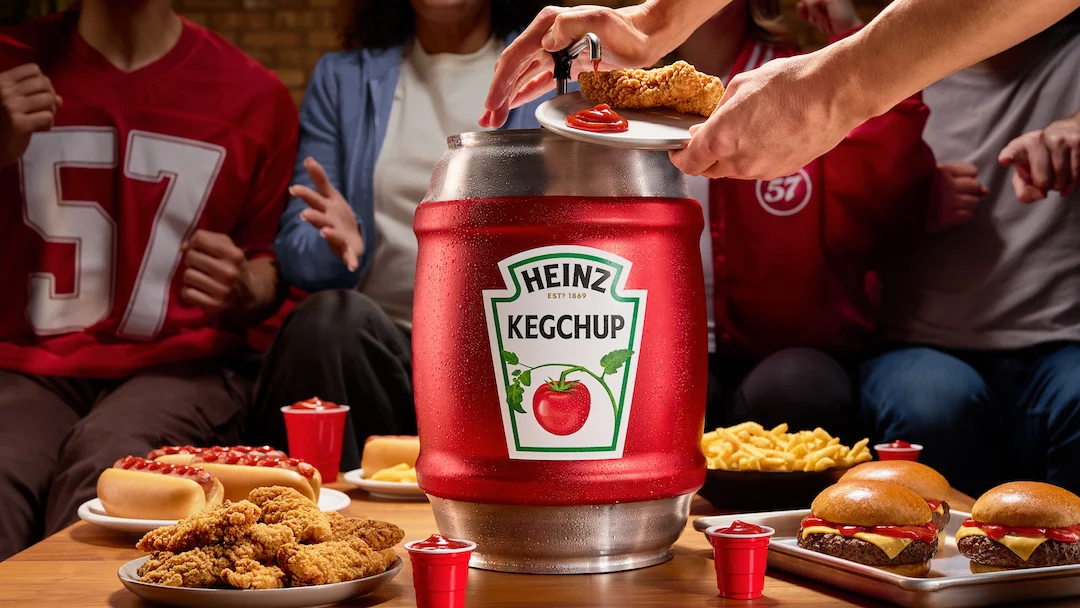 Heinz’ten Amerikan futbolu sezonuna özel ketçap fıçısı: KegChup