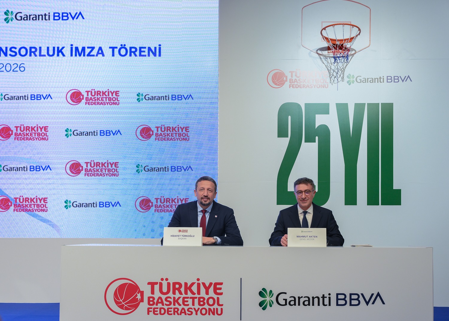 Garanti BBVA, TBF ile sponsorluk anlaşmasını 5 yıl daha uzattı