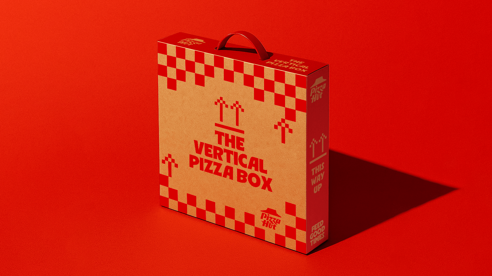 Pizza Hut UK’den “Dikey Pizza Kutusu”