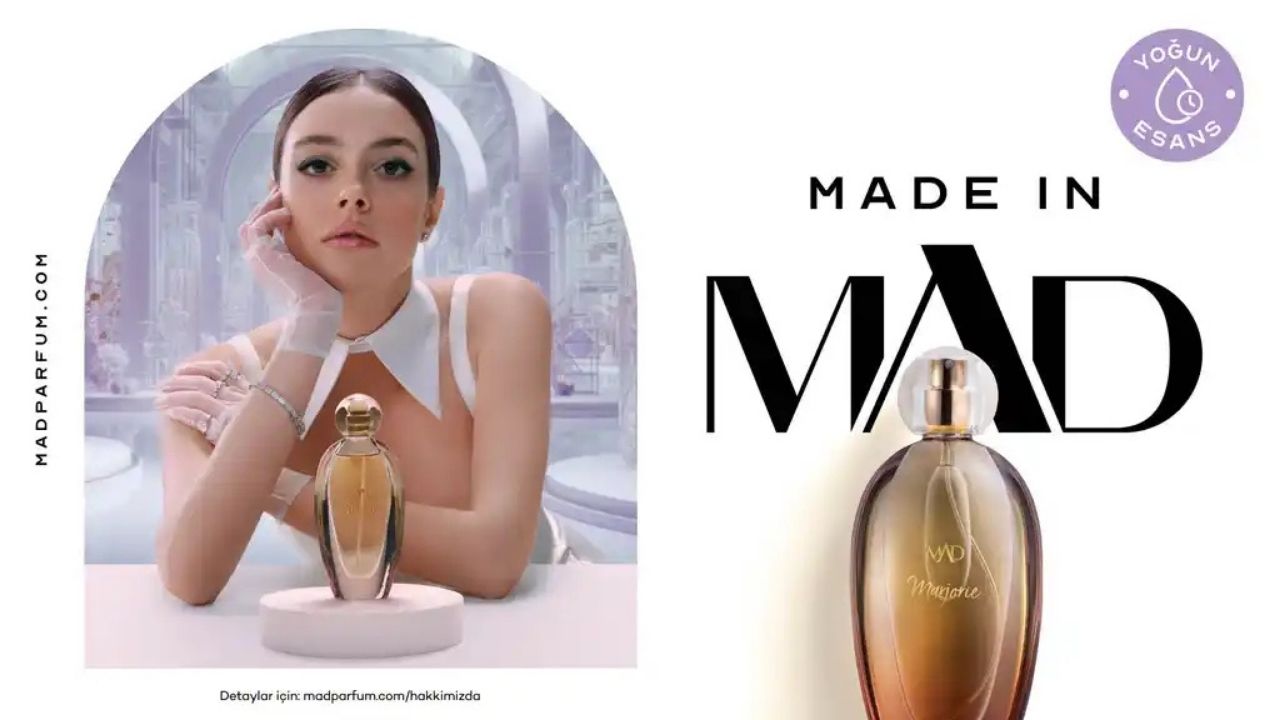Melis Sezen Mad Parfumer’ün marka yüzü oldu