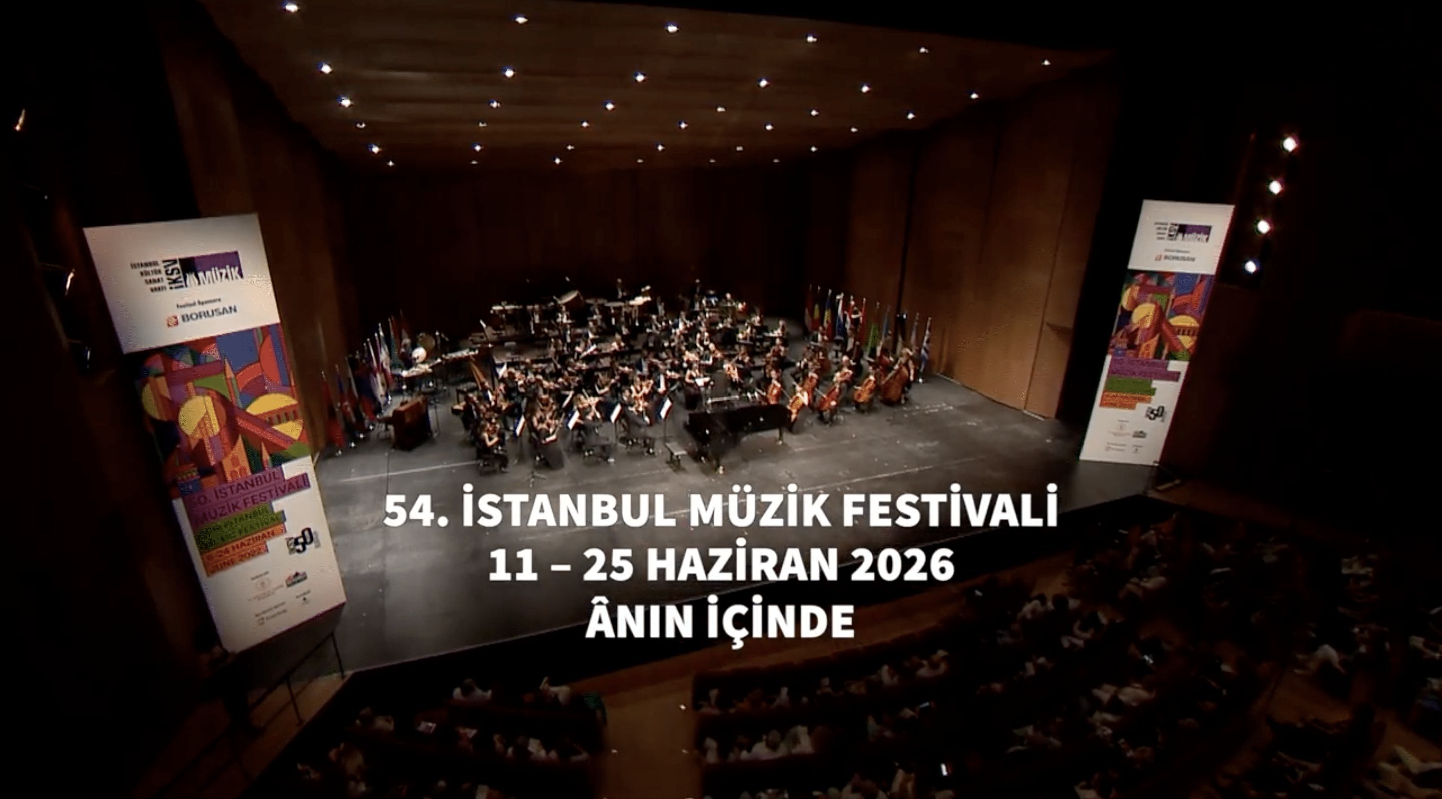 54. İstanbul Müzik Festivali 11-25 Haziran’da