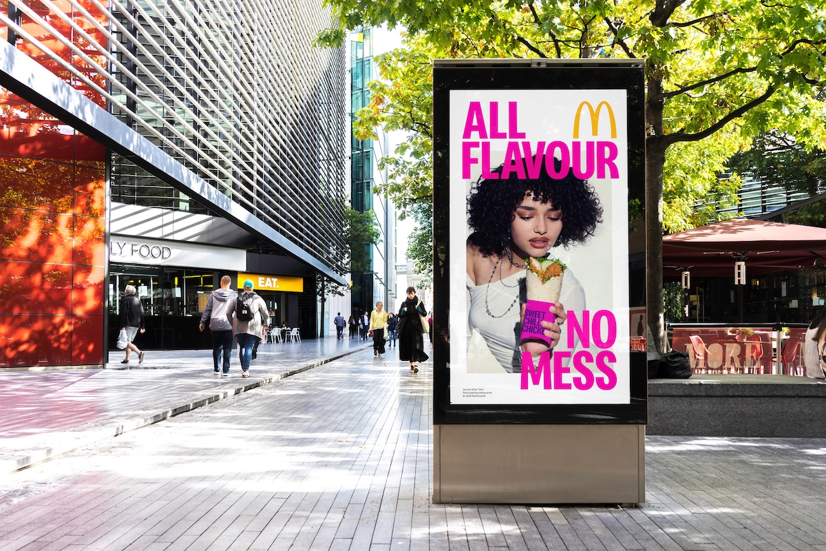 McDonald’s, Wrap ürünlerini Londra Moda Haftası’nda podyuma taşıdı