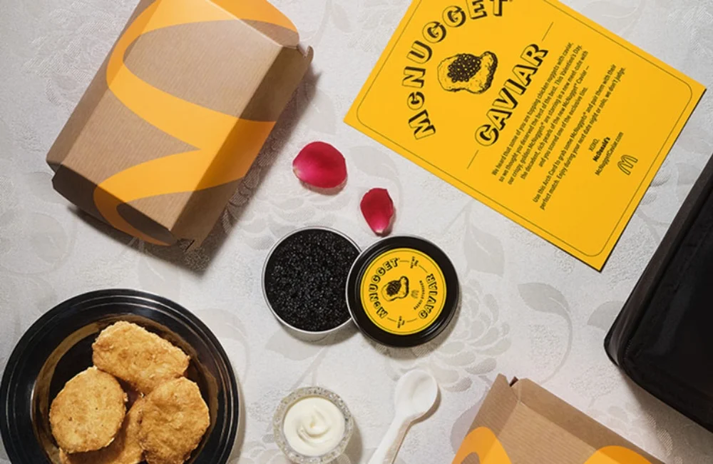McDonald’s’tan Sevgililer Günü’ne özel sürpriz: McNugget havyarı