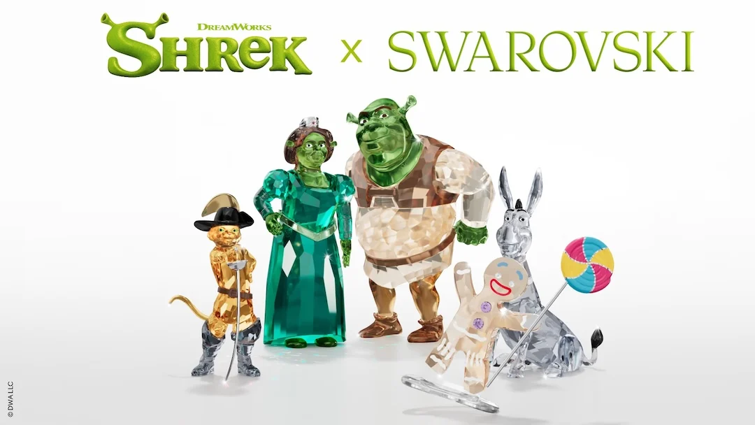 Shrek karakterleri Swarovski kristalleriyle yeniden tasarlandı