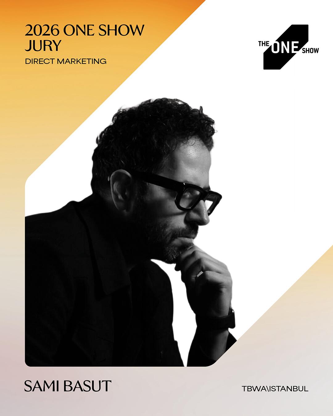 The One Show 2026 jürisinde Türkiye’den bir isim: Sami Basut
