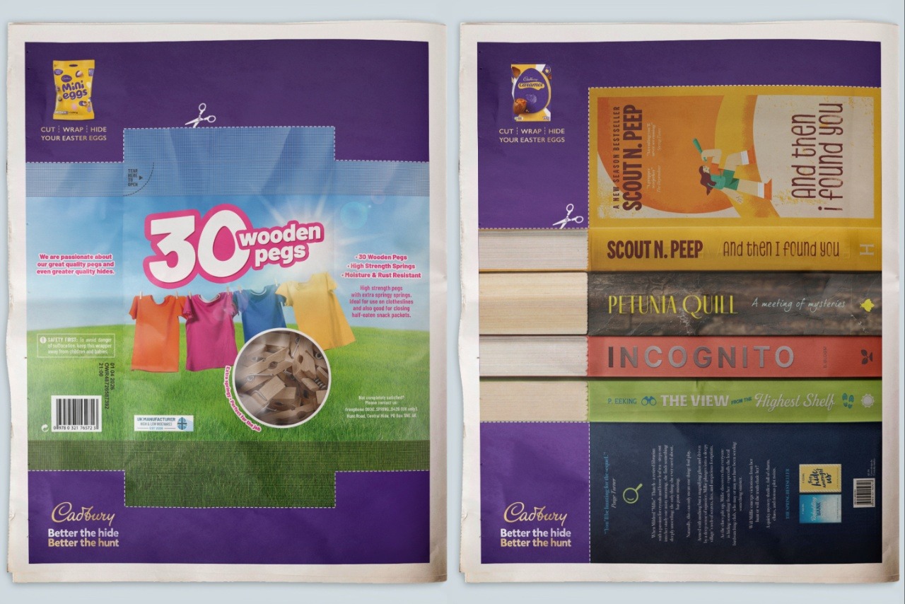 Gazete ilanı kamuflaja dönüştü