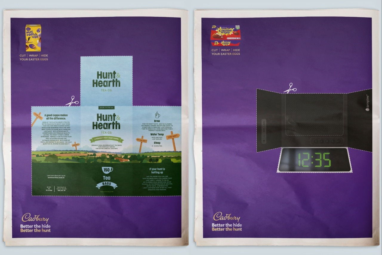 Gazete ilanı kamuflaja dönüştü