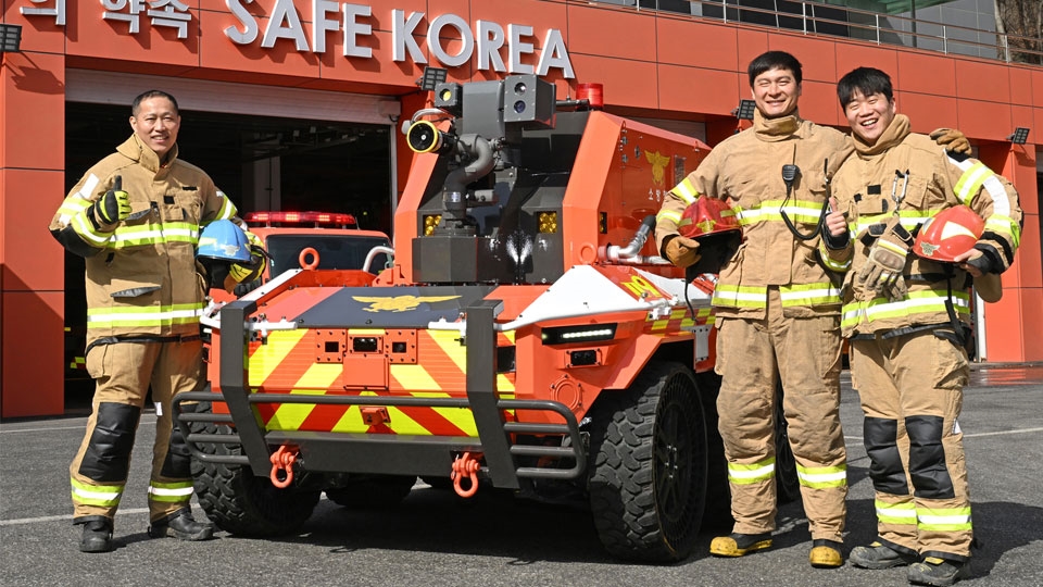 Hyundai’den yapay zekalı söndürme robotu