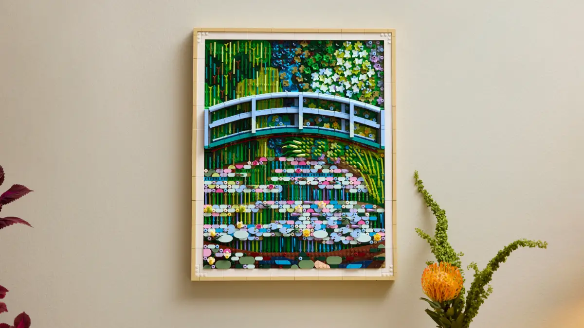 LEGO’dan Monet’e özel 60 bin parçalık dev enstalasyon