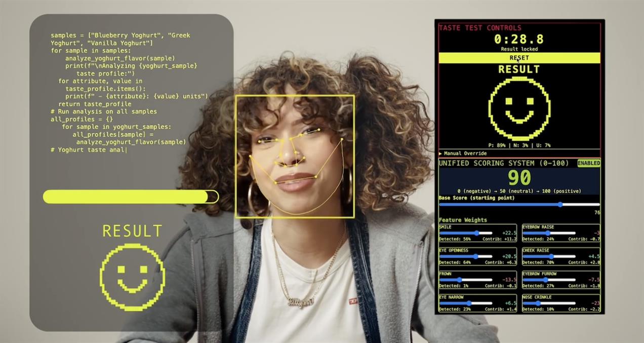 Yoğurt markasından yapay zeka destekli test