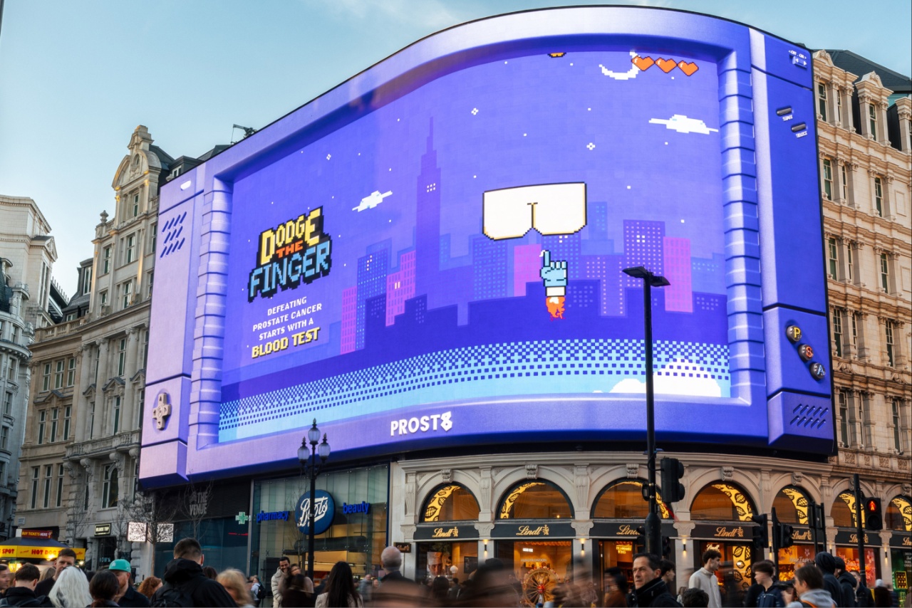 Prostat kanseri farkındalığı için “kalçayla” kontrol edilen kampanya