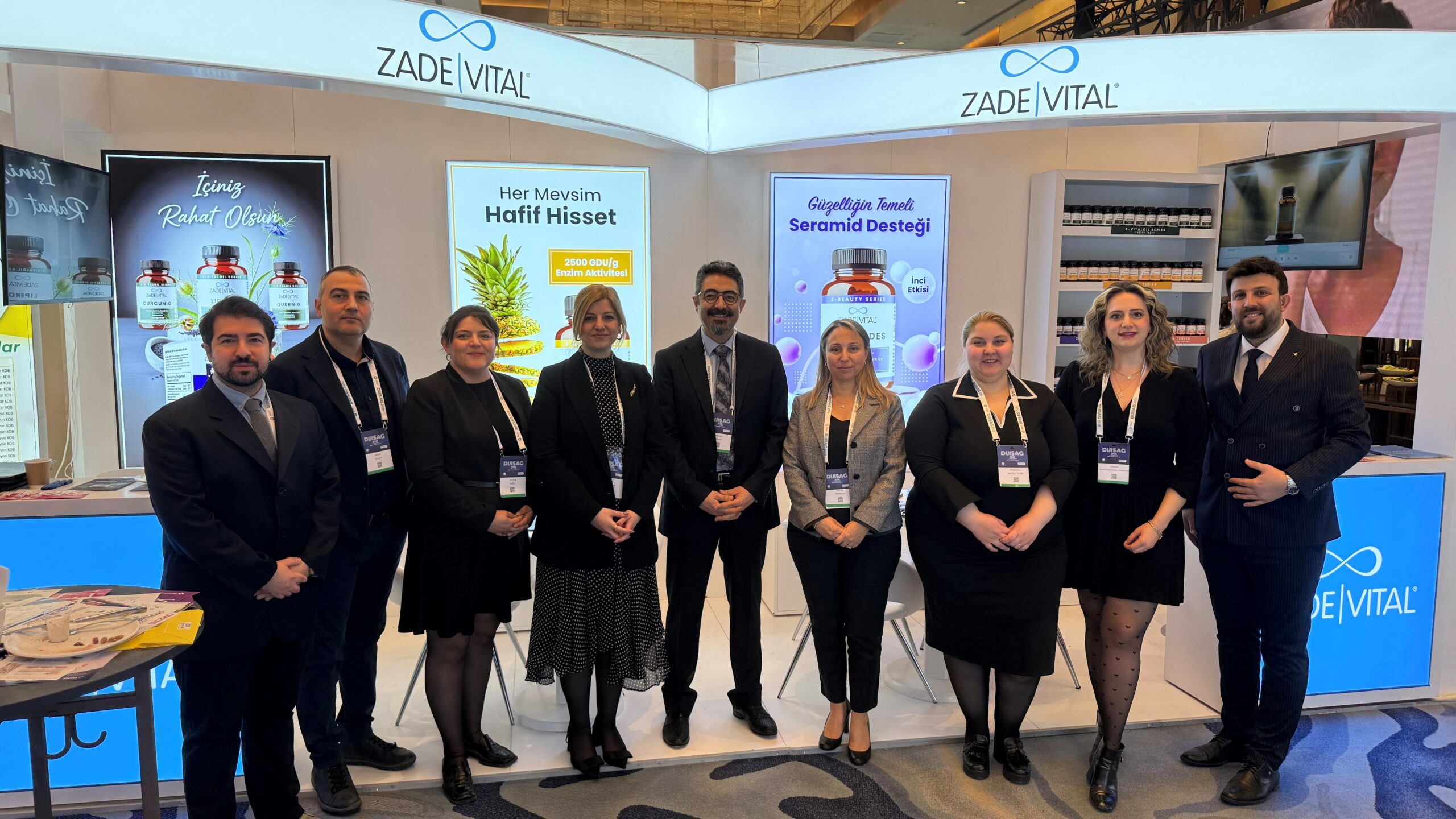 Zade Vital, yenilikçi lansman ürünleri ile DİJİSAG 2026’nın ilgi odağı oldu