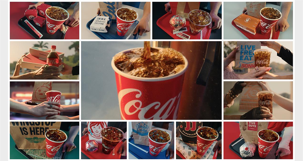 13 Fast-Food devi Coca-Cola için bir arada: “And a Coke”