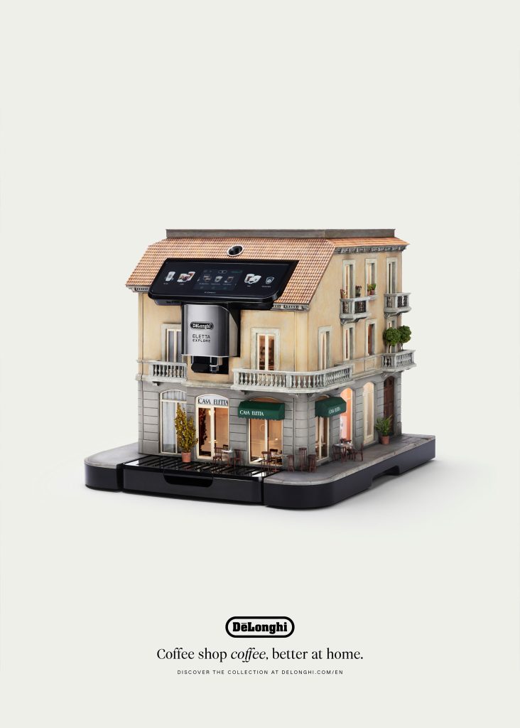 De’Longhi makinelerini “Dünyanın en küçük kafelerine” dönüştürdü