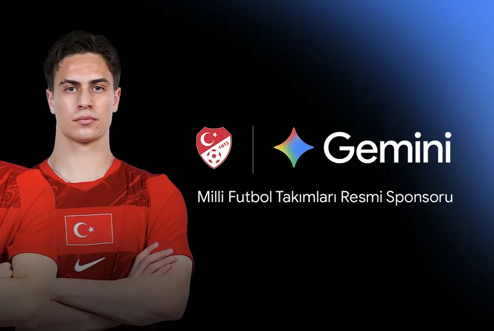Google Gemini, Türkiye Millî Futbol Takımları’nın resmi sponsoru oldu