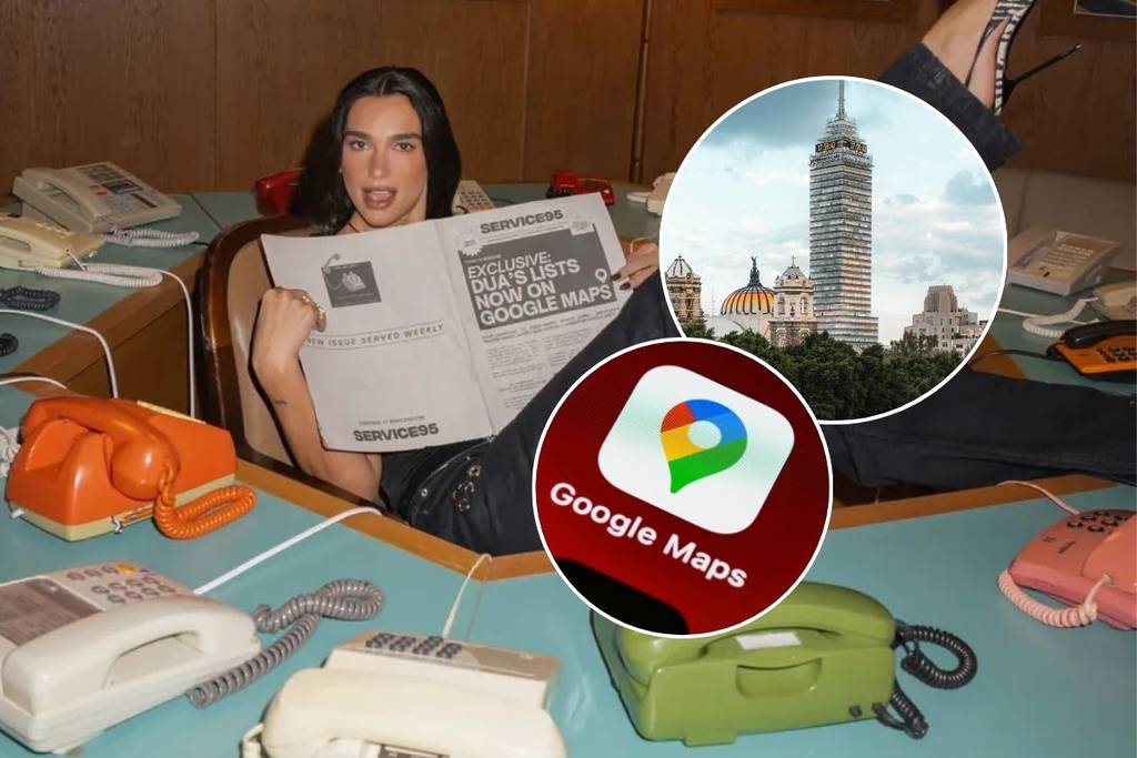 Dua Lipa, seyahat listesini Google Haritalar’a taşıdı